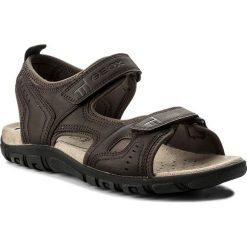 Sandały GEOX - U S. Strada A U4224A 000BC C6024 Dk Coffee. Sandały męskie marki Geox. W wyprzedaży za 199.00 zł.