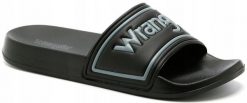Wrangler Klapki męskie Wrangler Averell czarne 20261059 25Y 42. Czarne klapki męskie Wrangler. Za 80.99 zł.