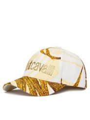 Just Cavalli Czapka z daszkiem 80RAZK20 ZG407 Beżowy. Brązowe czapki i kapelusze damskie Just Cavalli, bez wzorów, z bawełny. Za 249.99 zł.