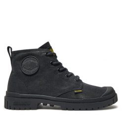 Trampki Palladium. Czarne trampki męskie Palladium, bez wzorów, bez zapięcia. Za 279.99 zł.