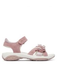 Primigi Sandały 1383700 M Różowy. Czerwone sandały dziewczęce Primigi, ze skóry, bez zapięcia. Za 249.99 zł.