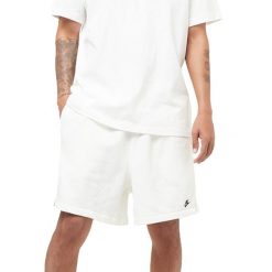Szorty sportowe męskie Nike FN3520-133. Białe krótkie spodenki sportowe męskie Nike, m, bez wzorów. Za 99.00 zł.