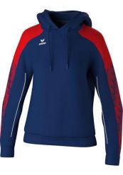 Bluza damska z kapturem Erima Evo Star. Brązowe bluzy sportowe damskie Erima, bez wzorów, z materiału, z kapturem, do piłki ręcznej. Za 186.00 zł.