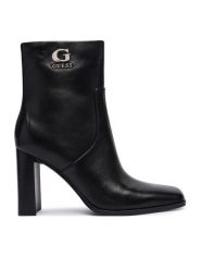 Guess Botki FLFGED LEA10 Czarny. Czarne botki damskie Guess, bez obcasa, na słupku, bez zapięcia. Za 764.99 zł.