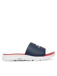 Skechers Klapki Go Consistent Slippers 2.0 229269/NVRD Granatowy. Niebieskie klapki męskie Skechers, ze skóry. Za 199.99 zł.
