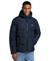 MESKA KURTKA LEE PUFFER JACKET SKY CAPTAIN 112322399. Płaszcze męskie Lee, na zimę, m, bez wzorów, bez kaptura. Za 229.99 zł.