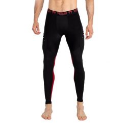 Legginsy męskie Venum Adrenaline Spats. Czarne legginsy sportowe męskie VENUM, m, bez wzorów. Za 239.99 zł.