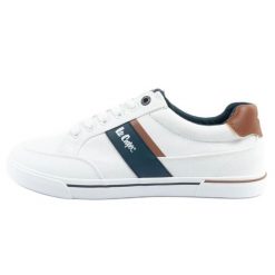 Buty Lee Cooper LCW-25-02-3244M trampki męskie białe. Białe trampki męskie bez wzorów, z gumy, klasyczne, bez zapięcia. Za 191.13 zł.