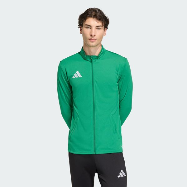 Bluza dresowa Entrada26. Białe bluzy męskie Adidas, m, z aplikacjami, z dresówki, z kapturem, do piłki nożnej, climacool (adidas). Za 125.99 zł.