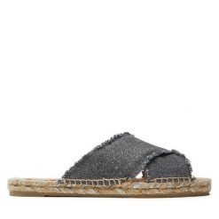 Espadryle Castañer. Szare espadryle damskie Castañer, bez wzorów, bez obcasa, bez zapięcia. Za 329.99 zł.