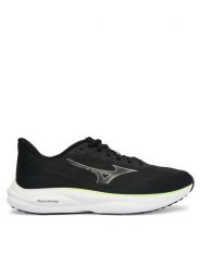 Mizuno Buty do biegania Revolt 4 J1GC2581 52 Czarny. Czarne buty sportowe męskie Mizuno, z materiału, bez zapięcia, do biegania. Za 429.99 zł.
