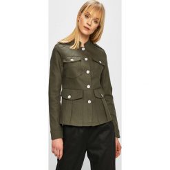 Morgan - Żakiet. Zielone żakiety damskie Morgan, bez wzorów, z bawełny, casualowe. W wyprzedaży za 339.90 zł.