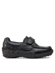 Geox Półbuty J W.Snake Moc B J9309B 00043 C9999 M Czarny. Czarne półbuty chłopięce Geox, bez wzorów, ze skóry, bez zapięcia. Za 249.99 zł.