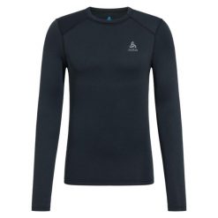 Longsleeve termoaktywny męski ODLO Fundamentals Active Warm Bl Top Crew Neck. Czarne bielizna termoaktywna męska Odlo, m. Za 189.99 zł.