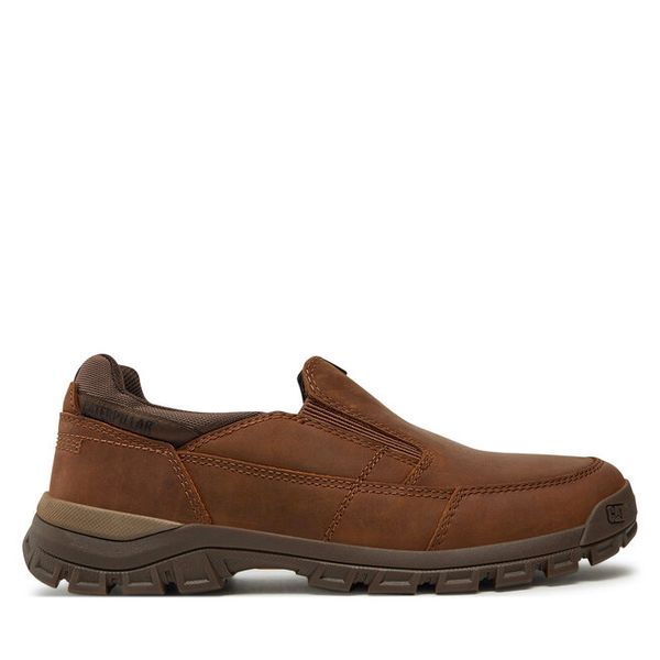 Półbuty CAT Footwear. Brązowe półbuty na co dzień męskie CAT Footwear, bez zapięcia. Za 329.99 zł.