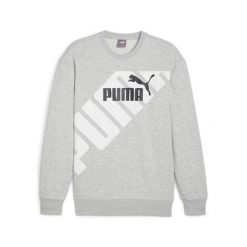 Puma Bluza Power Graphics Tr 67896104. Szare bluzy męskie Puma, m, bez wzorów, bez kaptura. Za 140.99 zł.