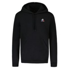 Bluza sportowa z kapturem męska ESS Hoody N°2 M. Czarne bluzy męskie le coq sportif, m, bez wzorów, z kapturem. W wyprzedaży za 286.50 zł.