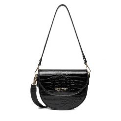 Torebka Nine West. Czarne torebki do ręki damskie Nine West, bez wzorów, klasyczne, bez dodatków. Za 189.99 zł.