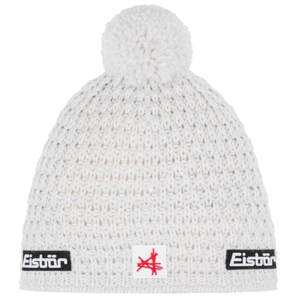 Czapka damska Trail Pompon MÜ SA. Białe czapki i kapelusze damskie Eisbar, bez wzorów, z poliakrylu, sportowe. Za 219.99 zł.