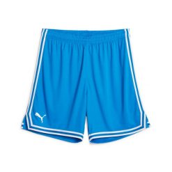 Szorty Puma Hoops team game. Niebieskie szorty męskie Puma, m, bez wzorów, z materiału. Za 156.05 zł.
