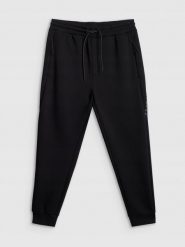 4f Spodnie dresowe 4F Męskie joggery czarne L. Czarne spodnie sportowe męskie 4f, l, bez wzorów, z dresówki. Za 106.95 zł.