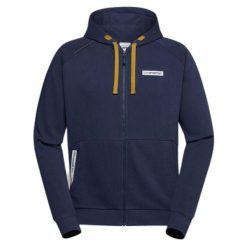 Bluza z kapturem z pełnym zamkiem błyskawicznym La Sportiva Kaos. Niebieskie bluzy męskie La Sportiva, s, bez wzorów, z kapturem. Za 368.50 zł.