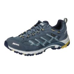 Buty Meindl Caribe GTX. Niebieskie trekkingi męskie Meindl, trekkingowe. W wyprzedaży za 594.30 zł.