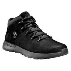 Buty do chodzenia męskie Timberland Euro Sprint Trekker Mid. Czarne trekkingi męskie Timberland, do biegania. Za 764.00 zł.