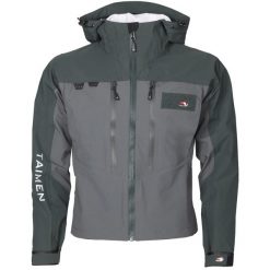 Kurtka wędkarska do brodzenia Taimen Tuul Green. Zielone kurtki męskie TAIMEN, xl, bez wzorów, sportowe, bez kaptura. Za 599.99 zł.