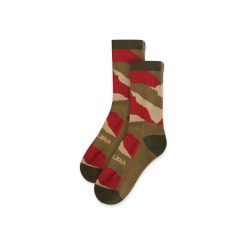 Skarpety Endura Peak tweed. Czerwone buty sportowe męskie ENDURA, bez wzorów. Za 199.99 zł.