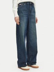 Calvin Klein Jeans Jeansy LV047H751G Niebieski Baggy Fit. Niebieskie jeansy damskie Calvin Klein Jeans. Za 529.99 zł.