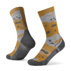Skarpety turystyczne Buff Merino LIghtweight Crew Sock LWC2. Zielone skarpety damskie Buff, bez wzorów, z elastanu. Za 109.99 zł.