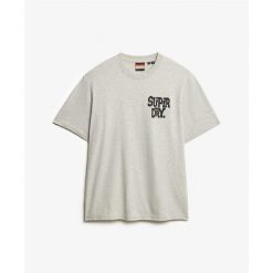 Luźny T-shirt Superdry Outdoor Narrative. Szare t-shirty męskie Superdry., m, bez wzorów, bez kołnierzyka. W wyprzedaży za 154.15 zł.