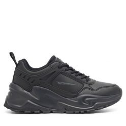 Sneakersy Sprandi. Czarne trampki i tenisówki chłopięce Sprandi, bez wzorów, bez zapięcia. Za 119.99 zł.
