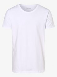 Finshley & Harding T-shirty pakowane po 2 szt. Mężczyźni Bawełna biały, S. Białe t-shirty męskie Finshley & Harding, m, bez wzorów, z bawełny, bez kołnierzyka. Za 109.95 zł.