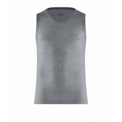 Tank top Falke Wool-Tech Light. Szare t-shirty męskie Falke, l, bez wzorów, z elastanu, bez kołnierzyka. Za 386.50 zł.