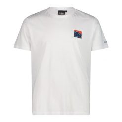 Koszulka CMP. Niebieskie koszulki sportowe męskie CMP, xl, bez wzorów, z bawełny, bez kołnierzyka, bez ramiączek. Za 135.00 zł.