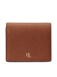 LAUREN RALPH LAUREN Portfel 432962112002 Brązowy. Brązowe portfele damskie Lauren Ralph Lauren, bez wzorów, ze skóry. Za 375.99 zł.