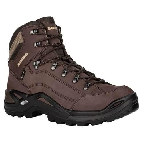 Buty trekkingowe męskie Lowa Renegade Mid Gtx. Brązowe trekkingi męskie Lowa, za kostkę, trekkingowe. Za 958.99 zł.