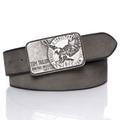TOM TAILOR PASEK SKÓRZANY SOPO-TT435 40 mm Ledergürtel RO2251 0790. Czarne paski damskie Tom Tailor, bez wzorów, z jeansu, eleganckie. Za 79.99 zł.
