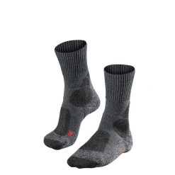 Skarpetki damskie Falke TK1. Szare skarpety damskie Falke, bez wzorów, z elastanu. Za 167.00 zł.