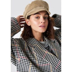 NA-KD Accessories Sztruksowa czapka - Brown,Beige. Brązowe czapki i kapelusze damskie NA-KD Accessories, z poliesteru. Za 100.95 zł.