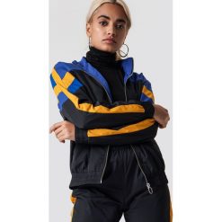 NA-KD Trend Kurtka Block Colored Tracksuit - Black,Blue,Yellow. Czarne kurtki damskie NA-KD Trend, w kolorowe wzory. Za 161.95 zł.
