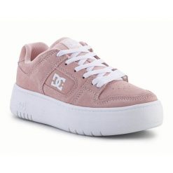 Buty DC Shoes Manteca 4 Platform W ADJS100156-LTP różowe. Czerwone obuwie sportowe damskie bez wzorów, ze skóry. Za 544.84 zł.