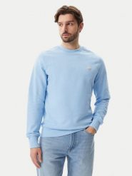 Calvin Klein Jeans Bluza J30J327530 Błękitny Regular Fit. Niebieskie bluzy męskie Calvin Klein Jeans, m, bez wzorów, z bawełny, bez kaptura. Za 229.99 zł.