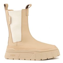 Buty damskie sportowe Puma MAYZE STACK CHELSEA. Brązowe trekkingi damskie Puma, trekkingowe. W wyprzedaży za 248.00 zł.