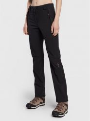 CMP Spodnie outdoor 3A00486N Czarny Regular Fit. Czarne spodnie sportowe damskie CMP, bez wzorów, z syntetyku, outdoorowe. Za 239.99 zł.