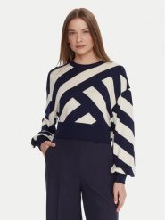 United Colors Of Benetton Sweter 1081E10EJ Czarny Regular Fit. Czarne swetry damskie United Colors Of Benetton, s, bez wzorów, z wiskozy, bez kołnierzyka, bez ramiączek, bez kaptura. Za 379.99 zł.