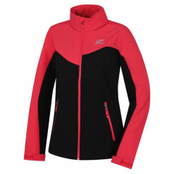 Hannah Denise Anthracite/Teaberry 38. Brązowe kurtki sportowe damskie Hannah, z softshellu. W wyprzedaży za 187.00 zł.