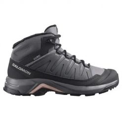 Buty trekkingowe damskie Salomon X-Adventure Coldrush. Szare trekkingi damskie Salomon, na zimę, za kostkę, trekkingowe. Za 629.00 zł.